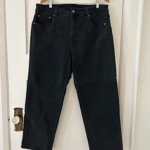 Universal Standard Etta High Rise straight leg jean, black, size 14 BNWT
